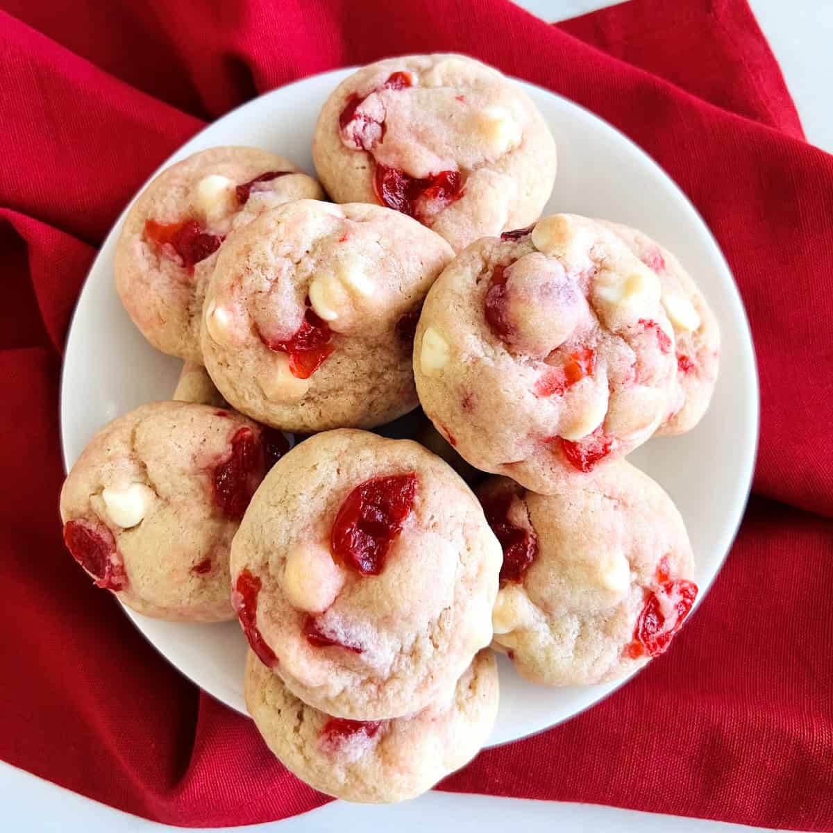 Bake Irresistible Cherry White Chocolate Chip Cookies in Under an Hour